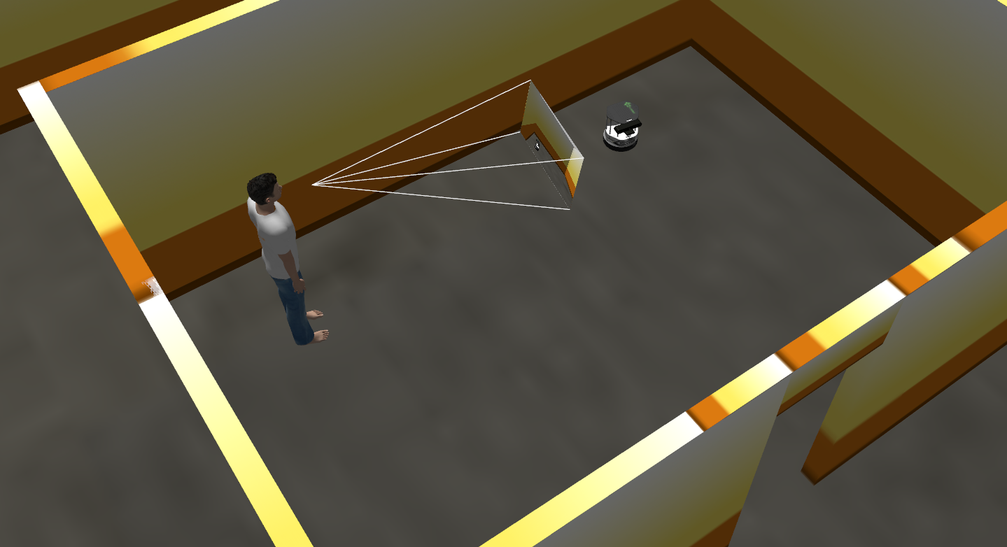 Gazebo human-robot trust experiment interface